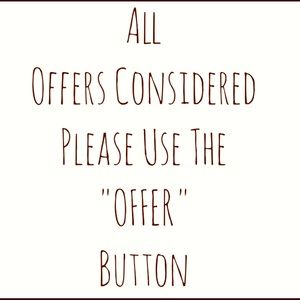 All Reasonable Offers Considered!